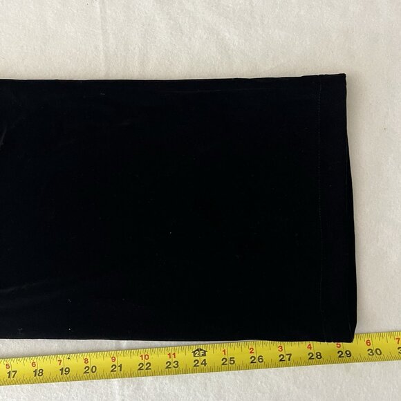 Ronnie Nicole Women Pull-on Black Velvet Pants Sz XL Elastic Waist Straight NWT - Picture 9 of 9